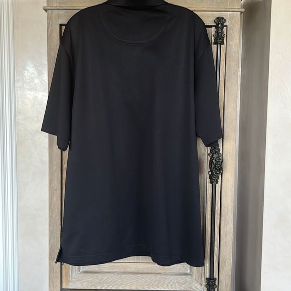 Pro Tour Textured Airplay Polo Shirt Black size XL - Picture 10 of 13